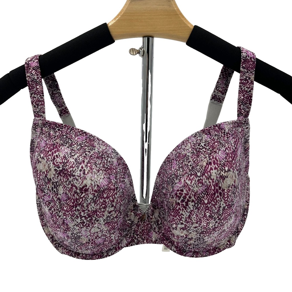 Le Mystere Safari‎ Style 9978 Women T Shirt Bra Python Print 1543E Size 32DD/E
